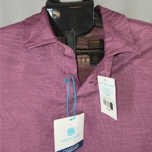 Tori Richard Polo Shirt Small Purple Tradewind Stretch Golf Resort NWT SS